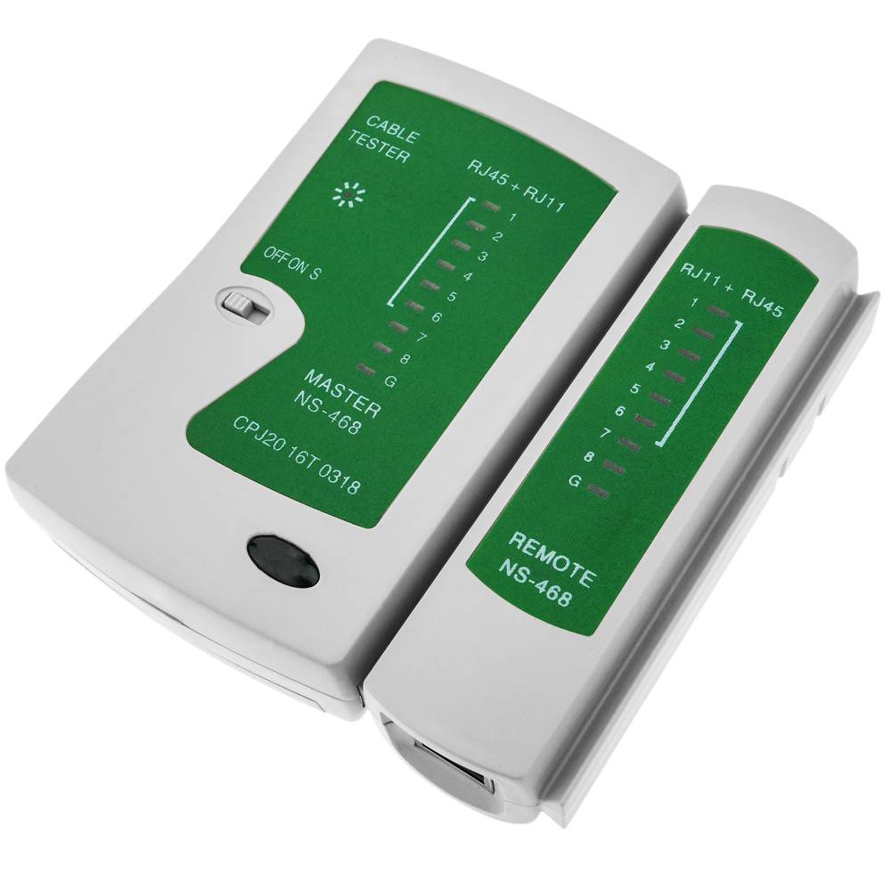 TESTEUR RESEAUX RJ45/RJ11 MAC TECH