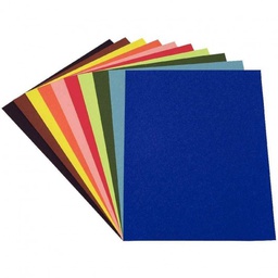 [PODECO65X50AT] - FEUILLES DESSIN COULEUR A2 65CM X 50CM 120/160G FEUILLES [25]